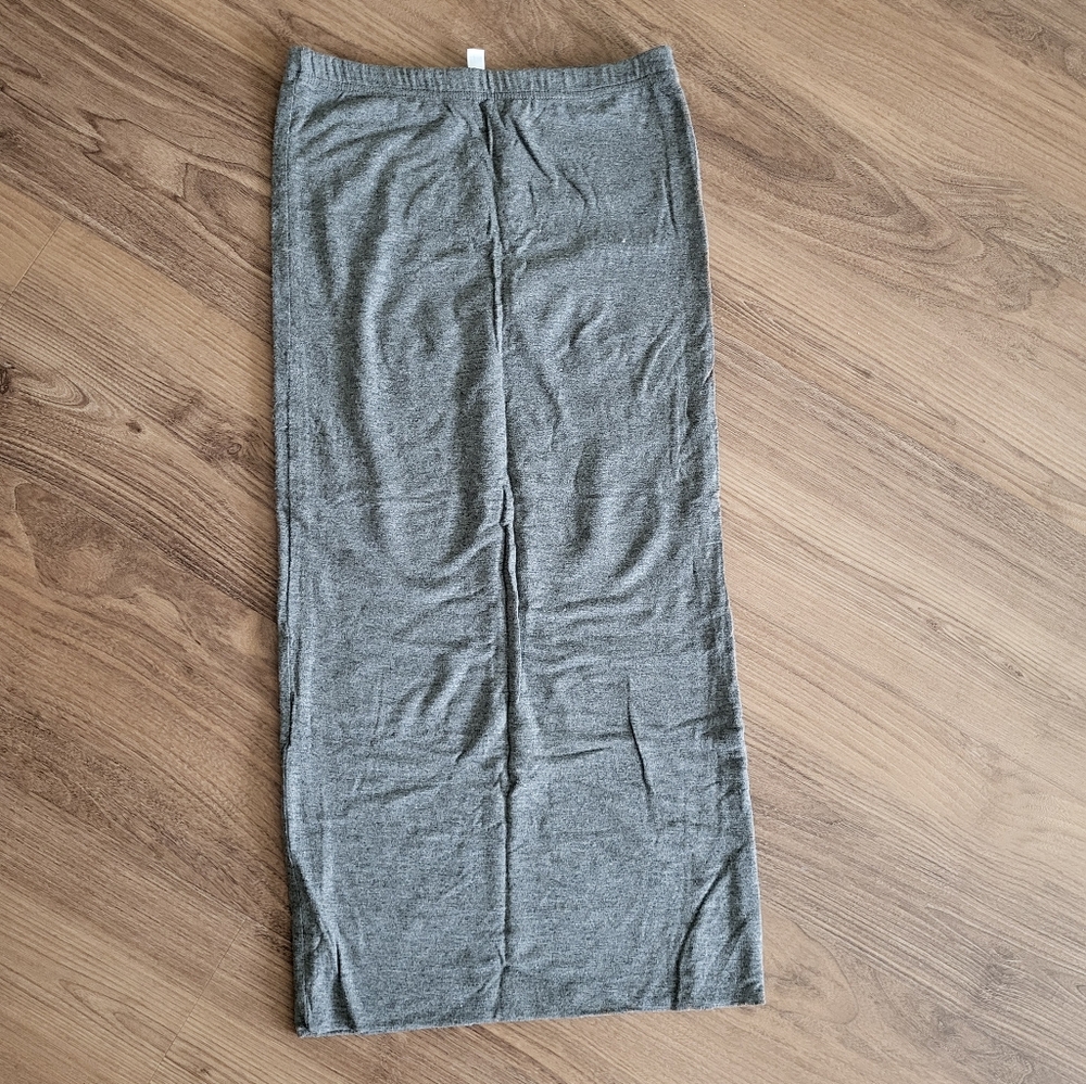 Leith Blue Gray Maxi Pencil Skirt Casual